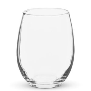 Wine Glass | Stemless | 15oz | Clear
